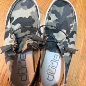 Hey Dude Camouflage Sneakers